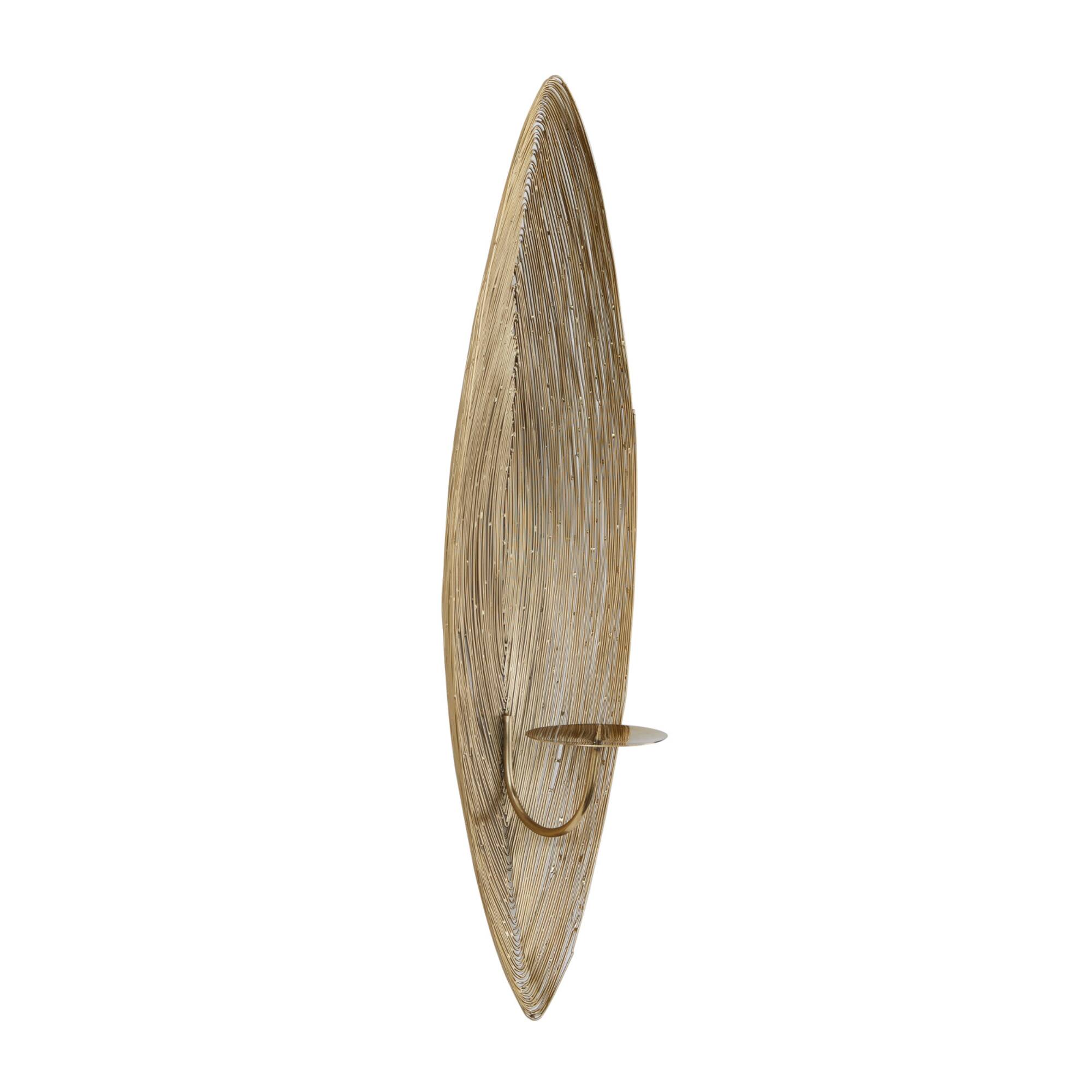 CosmoLiving by Cosmopolitan 23" Brass Contemporary Wall Sconce